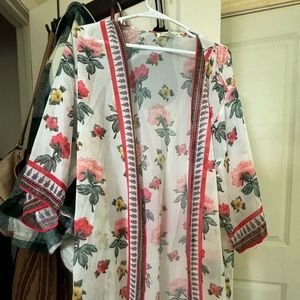 H&MxCoachella Floral Duster (Med)